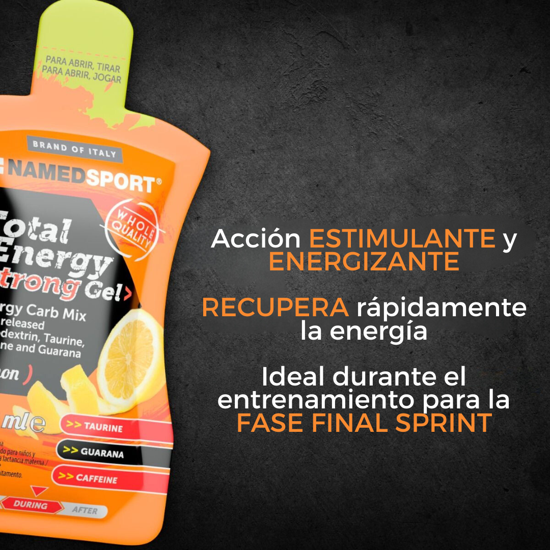 TOTAL ENERGY STRONG GEL Lemon (40 ml)
