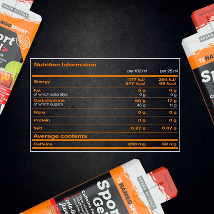 SPORT GEL Caffeine Formula (25 ml)