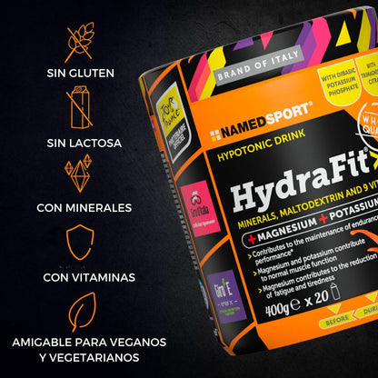 HYDRAFIT 400GR + SPORTBOTTLE