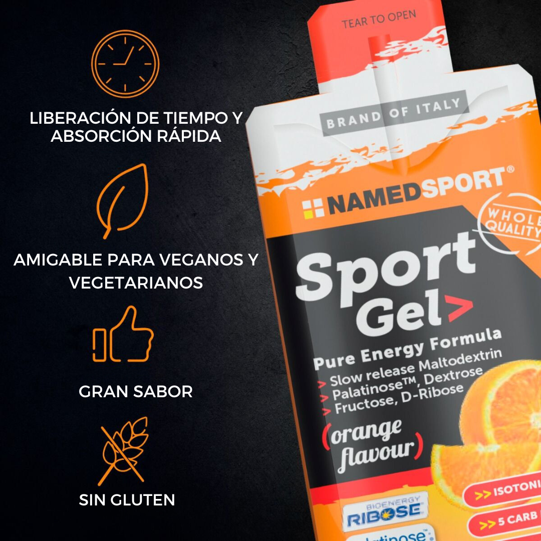 SPORT GEL PURE ENERGY FORMULA Orange Flavour(25ml)